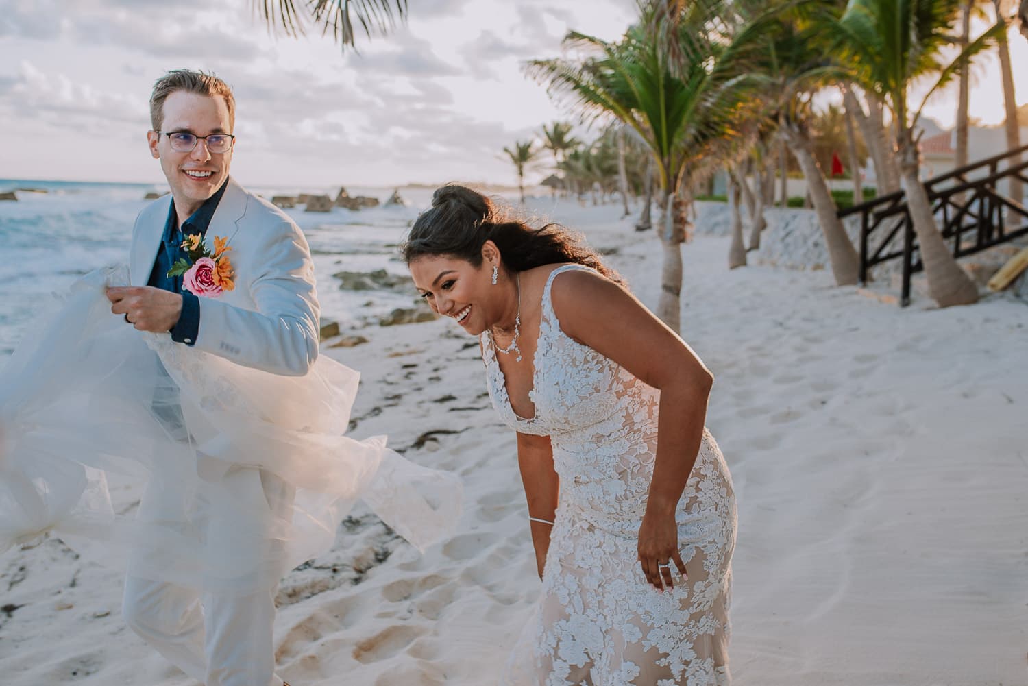 Fotografía de boda en Cancun por Jesús Amaya fotógrafo de bodas destino en México